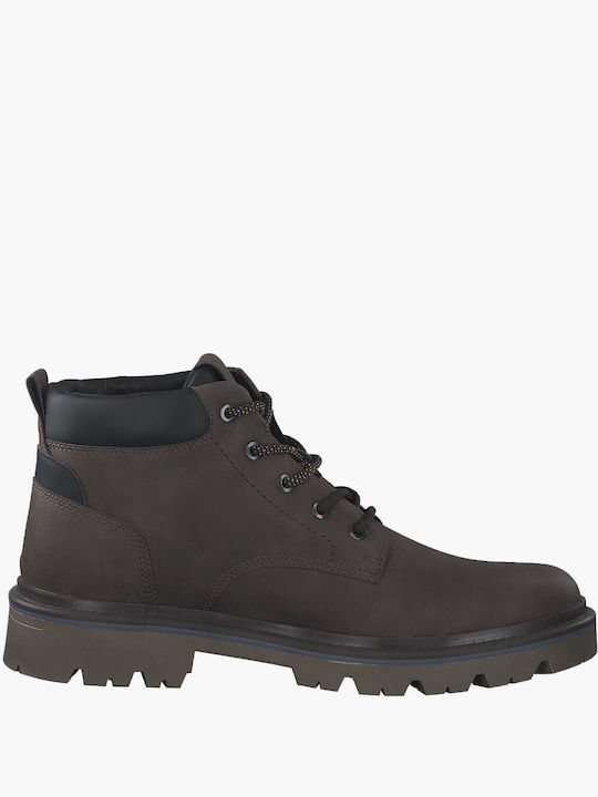 S.Oliver Men's Military Boots Brown