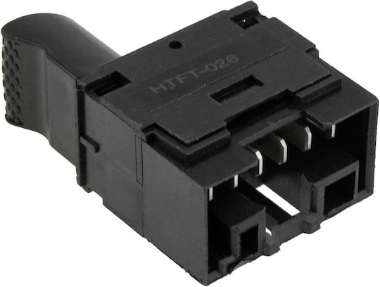 NTY Διακόπτης Παραθύρων Αυτοκινήτου για Fiat Albea / Palio 6pin Μαύρο