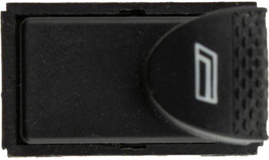 NTY Διακόπτης Παραθύρων Αυτοκινήτου για Fiat Albea / Palio 6pin Μαύρο