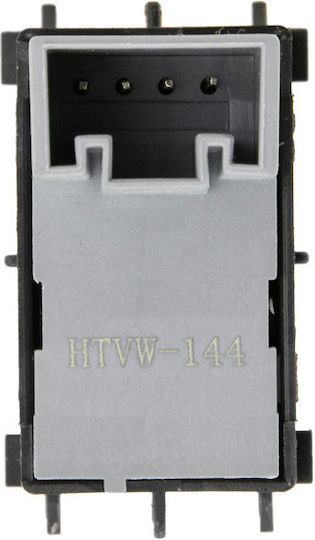NTY Car Window Switch for Volkswagen Golf / Passat / Tiguan / Touran 4pin Black