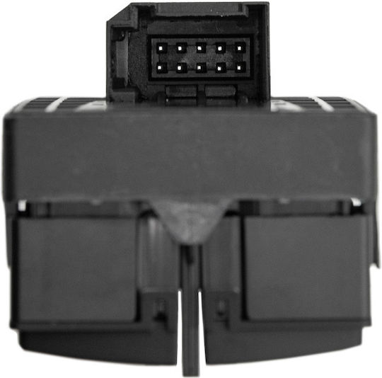 NTY Διακόπτης Παραθύρων Αυτοκινήτου για Audi A6 / Q7 10pin Μαύρο