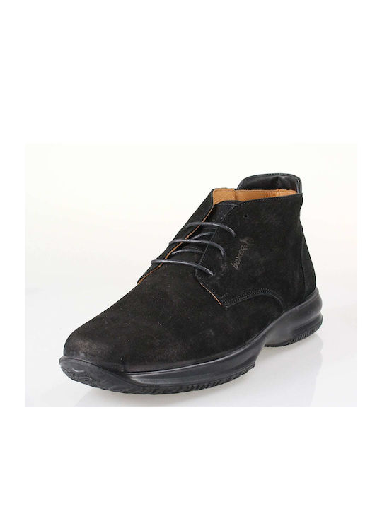 Boxer Men's Suede Boots Black