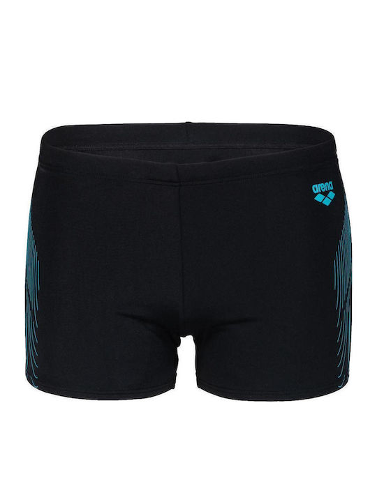 Men's Swimwear Shorts Black with Patterns