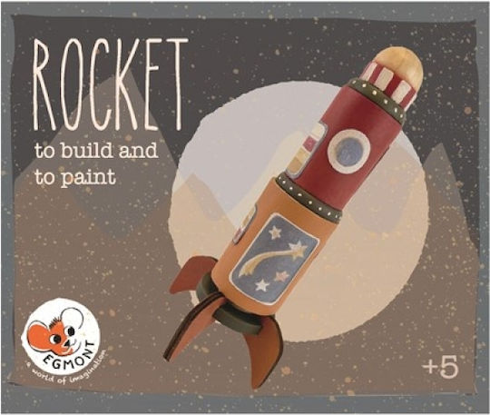 Egmont Painting Wooden Rocket for Children 5+ years Years