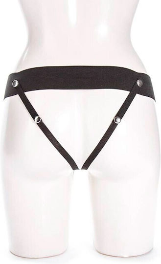 Kinx The Extender Plus Harness with Dildo 20.5cm and Vibration in skin color