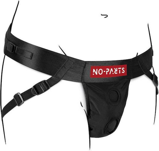 No Parts Taylor Gurtzeug in Schwarz Farbe