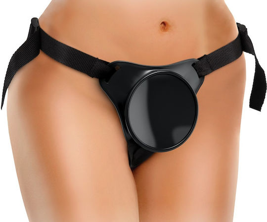 Pipedream King Cock Beginner's Body Dock Strap-On Harnașament 13cm în Culoare Negru