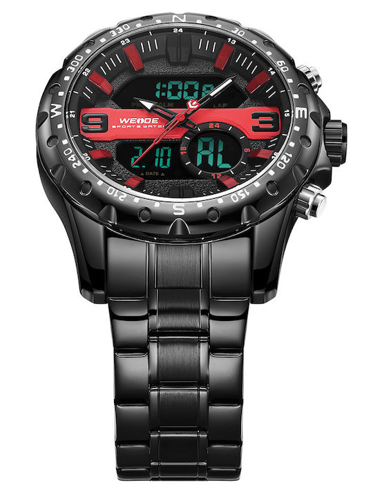 Weide Watch Battery with Metal Bracelet