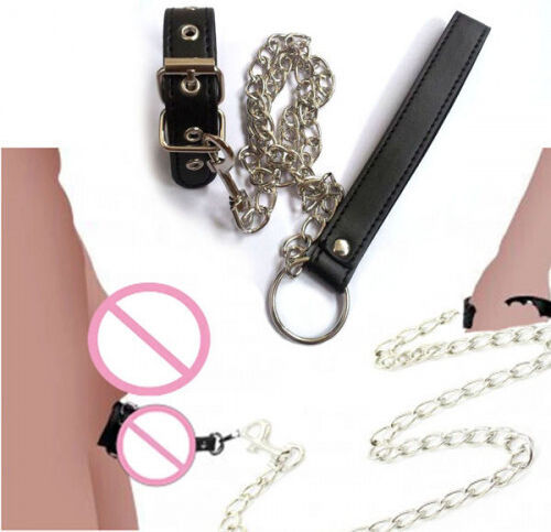 Naughty Toys Cock Ring Schwanz Leder Black