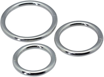 Toyz4lovers Timeless Metal Cock Rings 3 pack