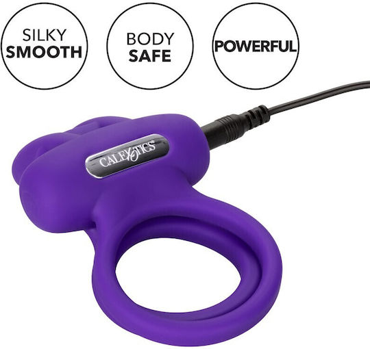 Calexotics Dual Rockin' Rabbit Purple