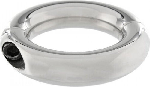 Steel Power Tools Steel Ball Stretcher Cock Ring Cock Metalic Argintiu