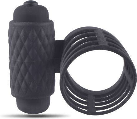 Toyz4lovers Vibrating Cock Ring Cock Negru