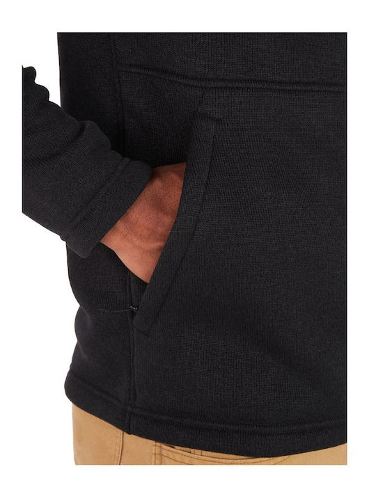 Ανδρική Ζακέτα Fleece Μαύρη