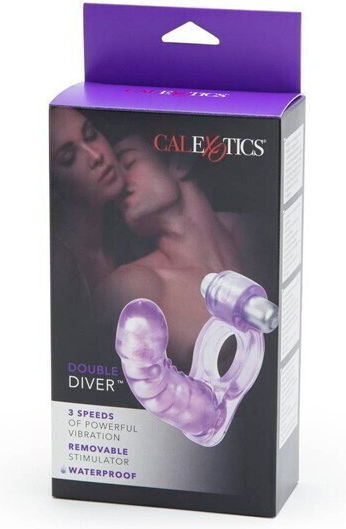 Calexotics Double Diver 20cm Purple