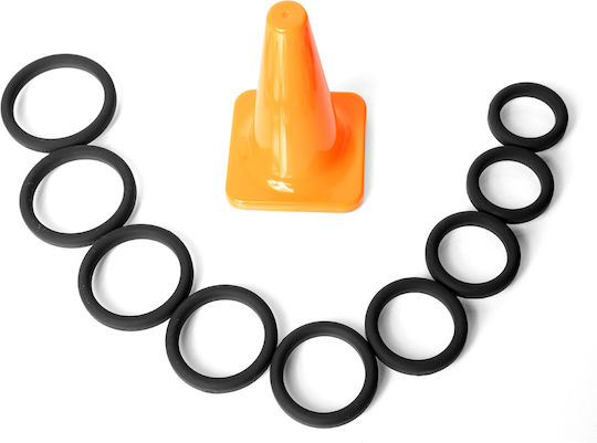 Perfect Fit Brand Play Zone 9 Xact Fit Rings Black 9pcs