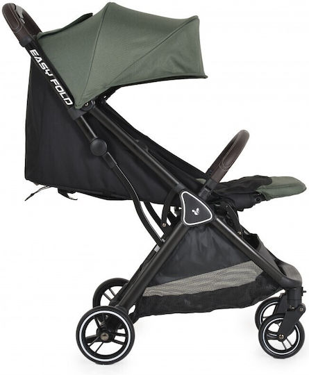 Cangaroo Easy Fold Baby Stroller Suitable for Newborn Green 8kg 109577
