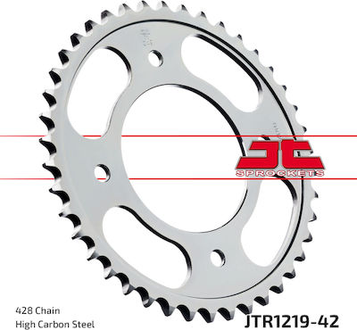 JT Sprockets Rear Sprocket 42 Teeth for Honda CBF 125