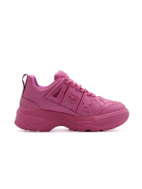 Chiara Ferragni Femei Chunky Sneakers Fuchsia