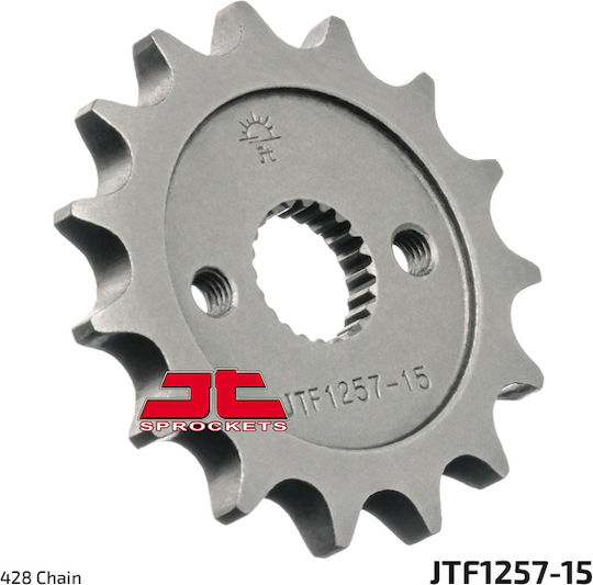 JT Sprockets Γρανάζι Μπροστά για Honda CR80 / CR 85 15 Δοντιών για BMW R 80