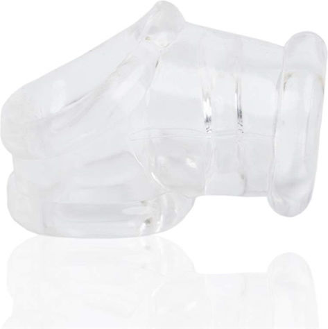 Oxballs Powersling Cock Ring Cocoș și testicule Clear