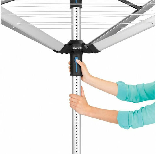 Brabantia Lift-O-Matic Rotary Dryer Advance 60 Meter Klappbar Wäscheständer Boden Brabantia Lift-O-Matic Rotary Dryer Advance 60 Meter Klappbar Wäscheständer Boden