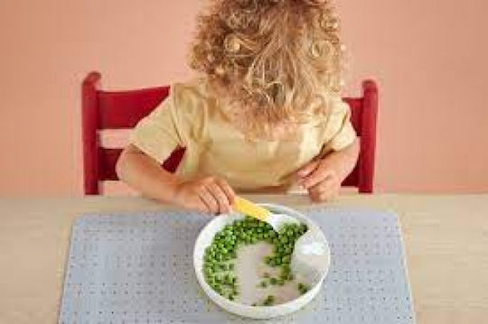 Mepal Baby Food Plate Miffy made of Plastic Yellow