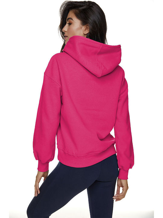 Bodymove Women's Hooded Sweatshirt Fuchsia