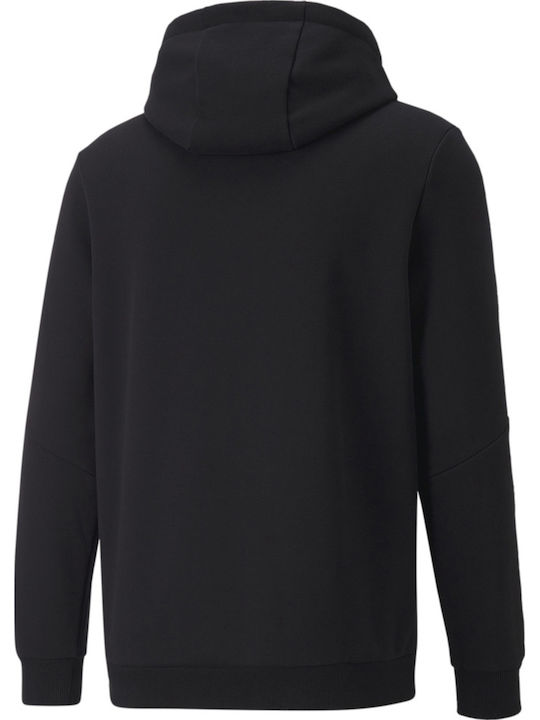 Essentials Tape Sweatshirt with Hood Black