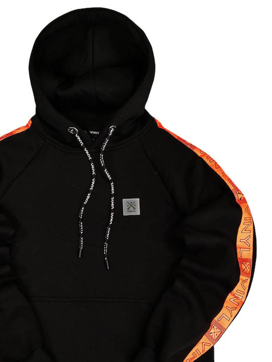Sweatshirt mit Kapuze Schwarz