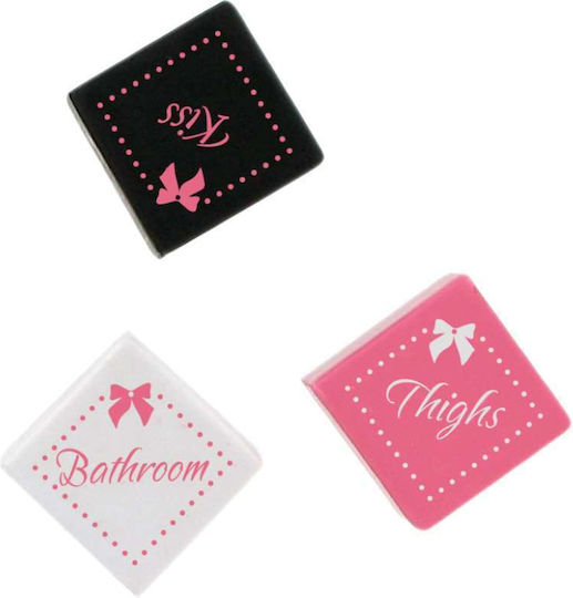 Lovers Premium Romantic Dice Game Ερωτικό Παιχνίδι Ζαριών 3τμχ