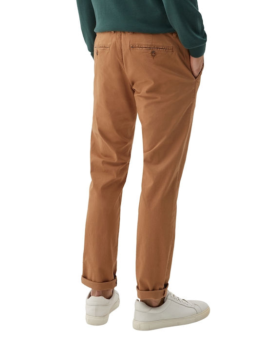 S.Oliver Herrenhose Chino Braun