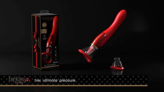 Pipedream Fantasy Her Αναρροφητής Αιδοίου με Δόνηση Red