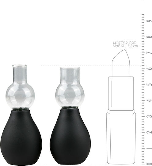 Easytoys Fetish Collection Nipple Sucker Set Sauger Brustwarzen Black 1Stück