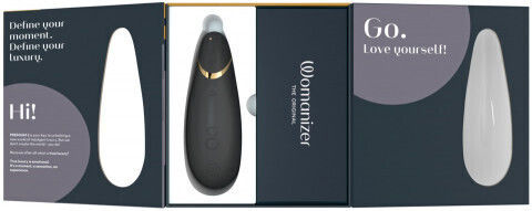 Womanizer Premium 2 Sauger Vagina mit Vibration Black 1Stück