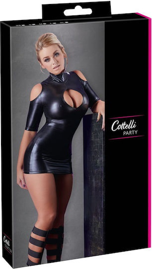 Cottelli Collection Cold Shoulder Dress Φόρεμα Black