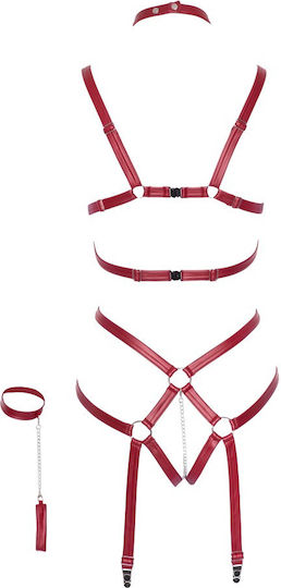 Naughty Toys Ham Bondage Body Roșu Bad Kitty