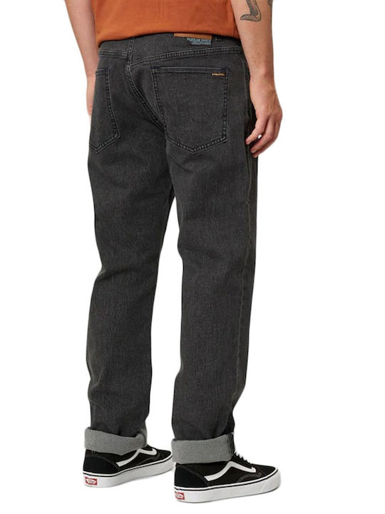 Volcom Solver Men's Jeans Pants with Regular Straight Fit Stoney Black