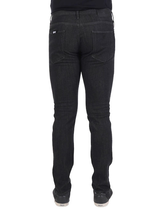 Emporio Armani Men's Denim Pants in Slim Fit Black