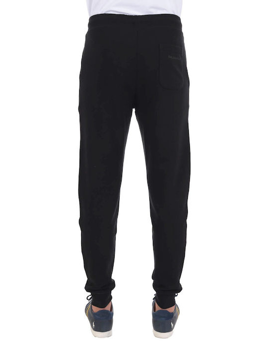 Karl Lagerfeld Men's Sweatpants with Rubber Black