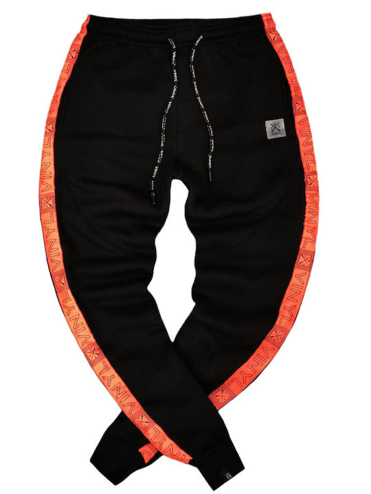 Sweatpants with Elastic Black