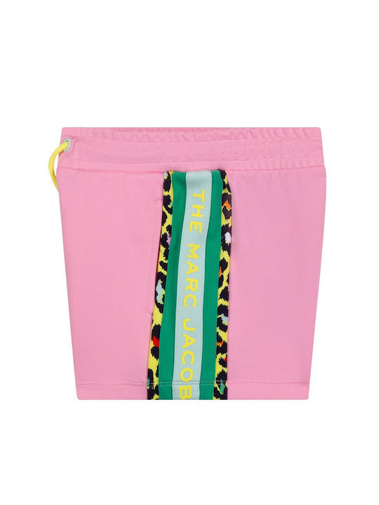 Kids Shorts with Elastic Waistband Little Marc Jacobs - 465 K PINK 0282000021004011