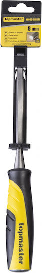 Topmaster Skewed Chisel 8mm with Plastic Handle