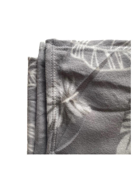 TnS Polar Κουβέρτα Fleece Μονή 150x220εκ. Γκρι