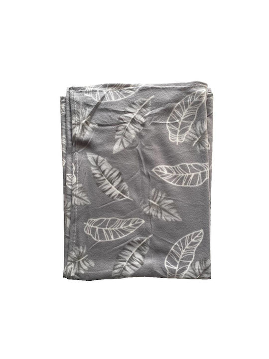 TnS Polar Κουβέρτα Fleece Μονή 150x220εκ. Γκρι