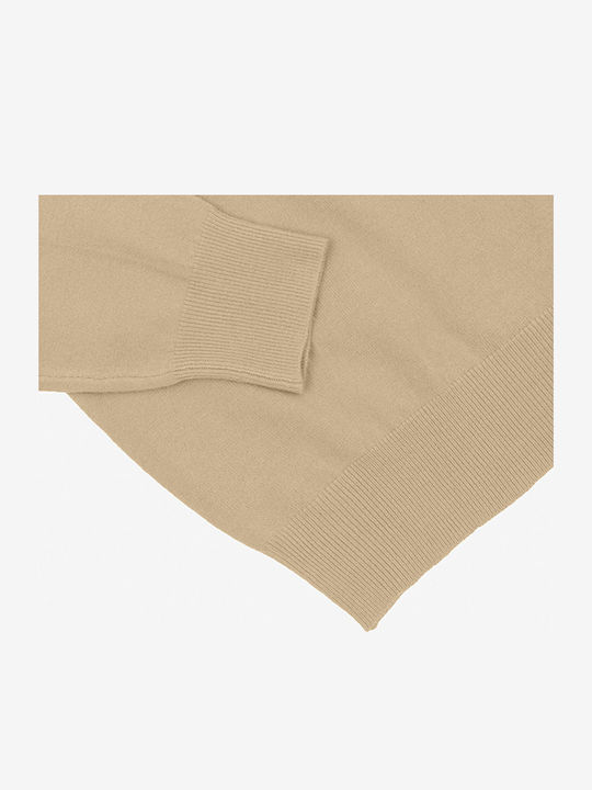 Langarm-Pullover Camel