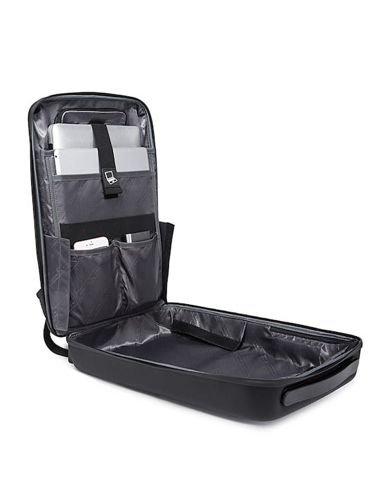 Bange 22092 Wasserdicht Tasche Rucksack für Laptop 15.6" in Schwarz Farbe