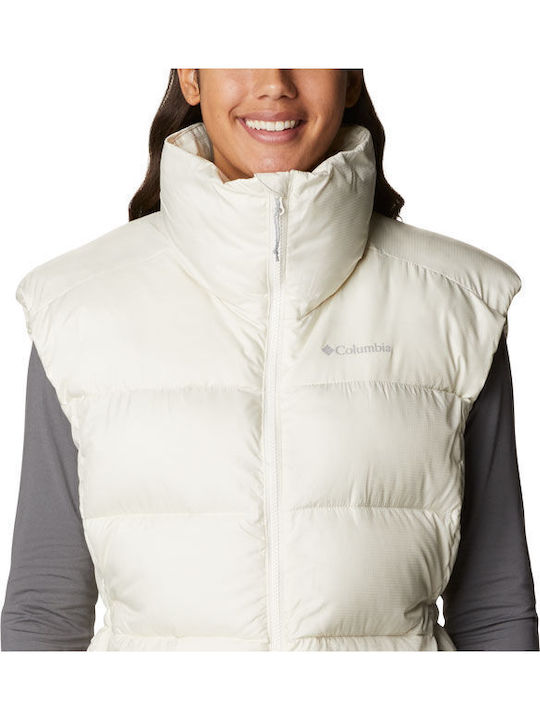 Puffect Mid Women's Short Puffer Jacket for Winter White