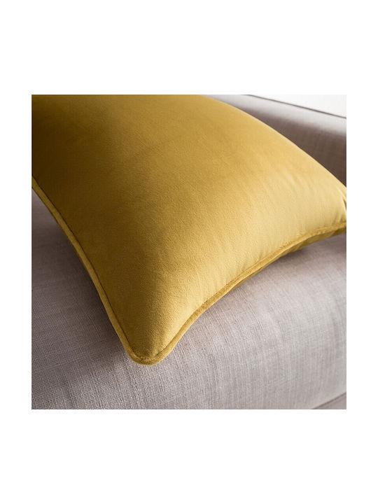 Gofis Home Decorative Pillow Case Winter 711 from Velvet 37 Champagne Green 43x43cm.