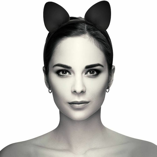Coquette Chic Desire Bentiță Cu Urechi De Pisică Accesorii Sexy Neagră